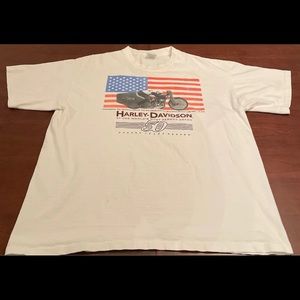 Vintage Harley Davidson tee 1991 bike week  XL